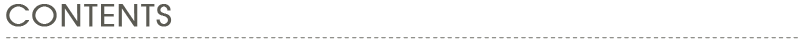 CONTENTS